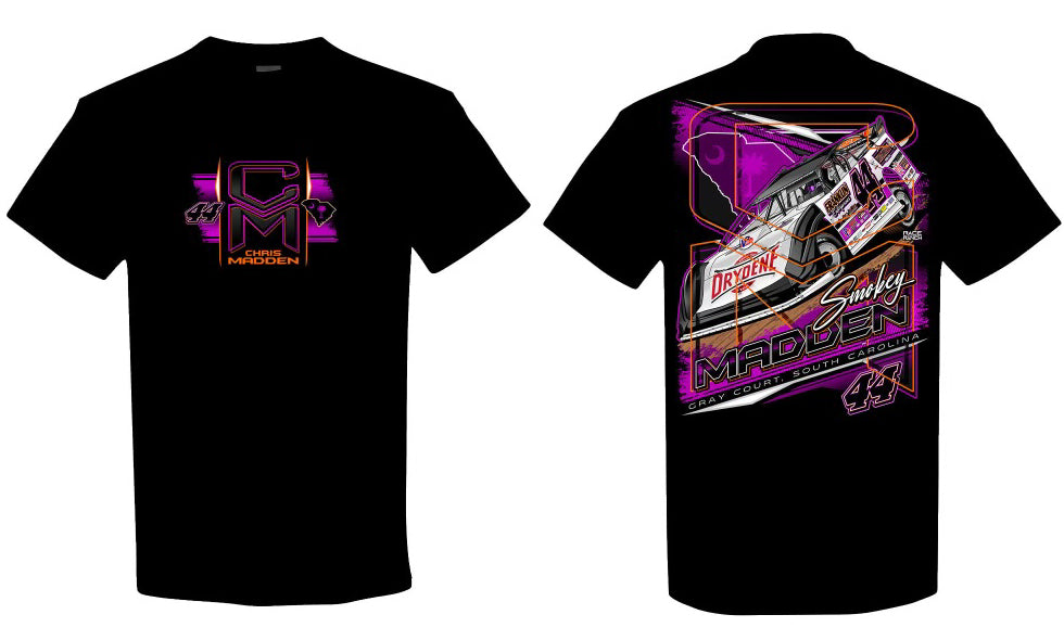 Black CM Race Ranch Youth Short Sleeve Tee