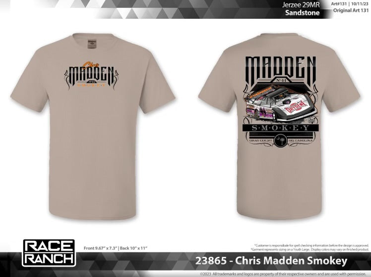 Sandstone Madden Old No. 44 Short Sleeve Tee