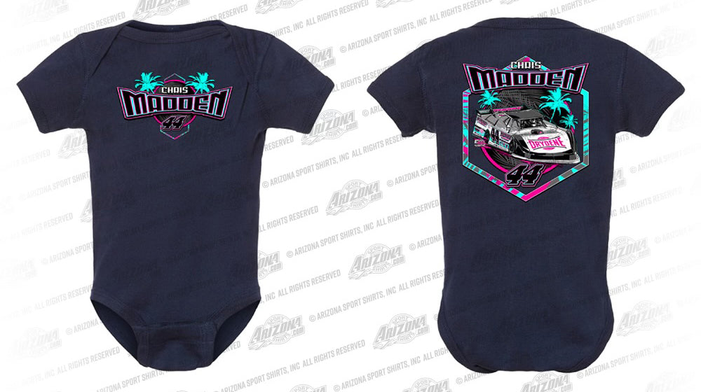 Navy Chris Madden Vibes Onesie