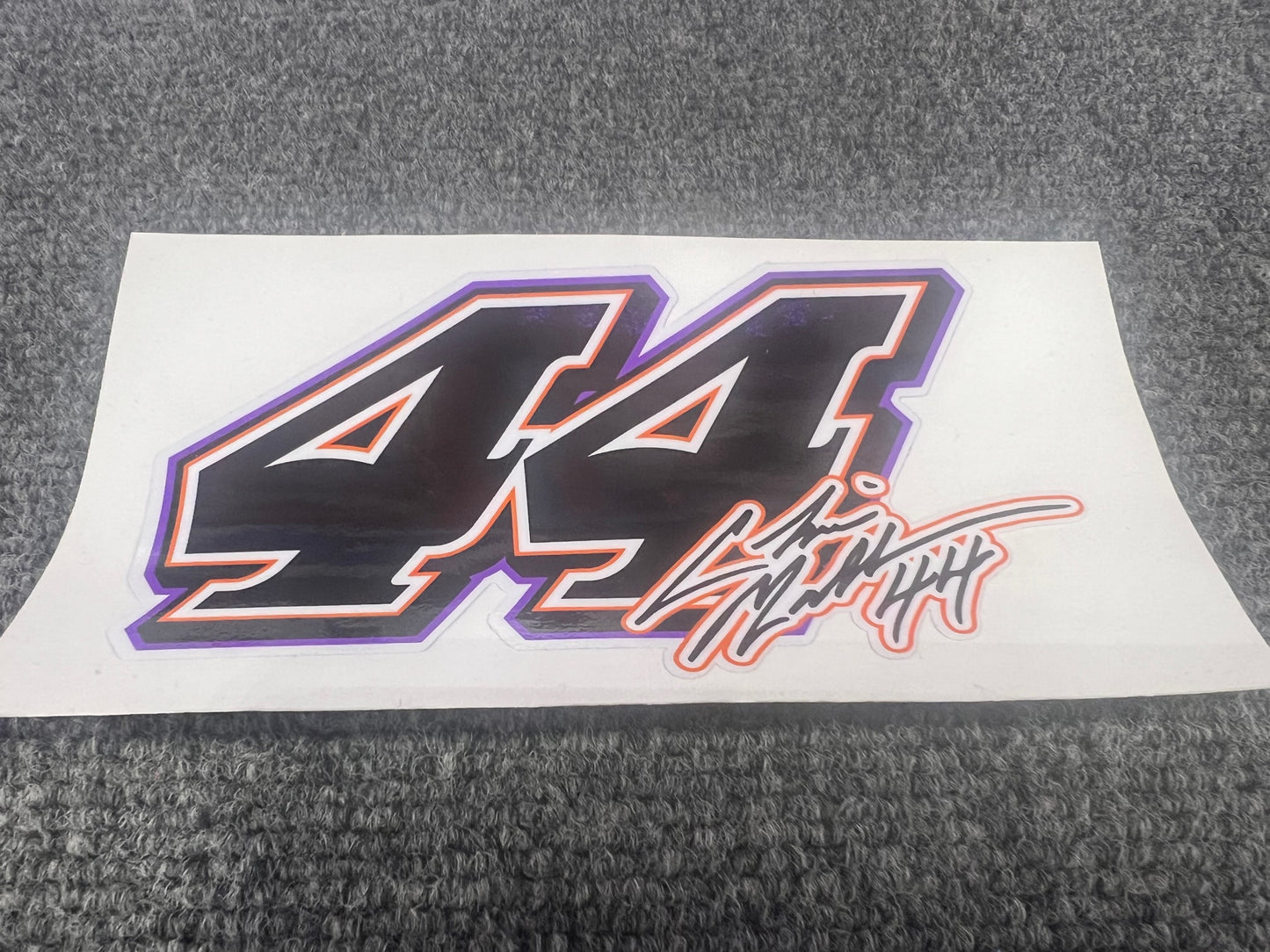 Chris Madden #44 Autograph Window Decal