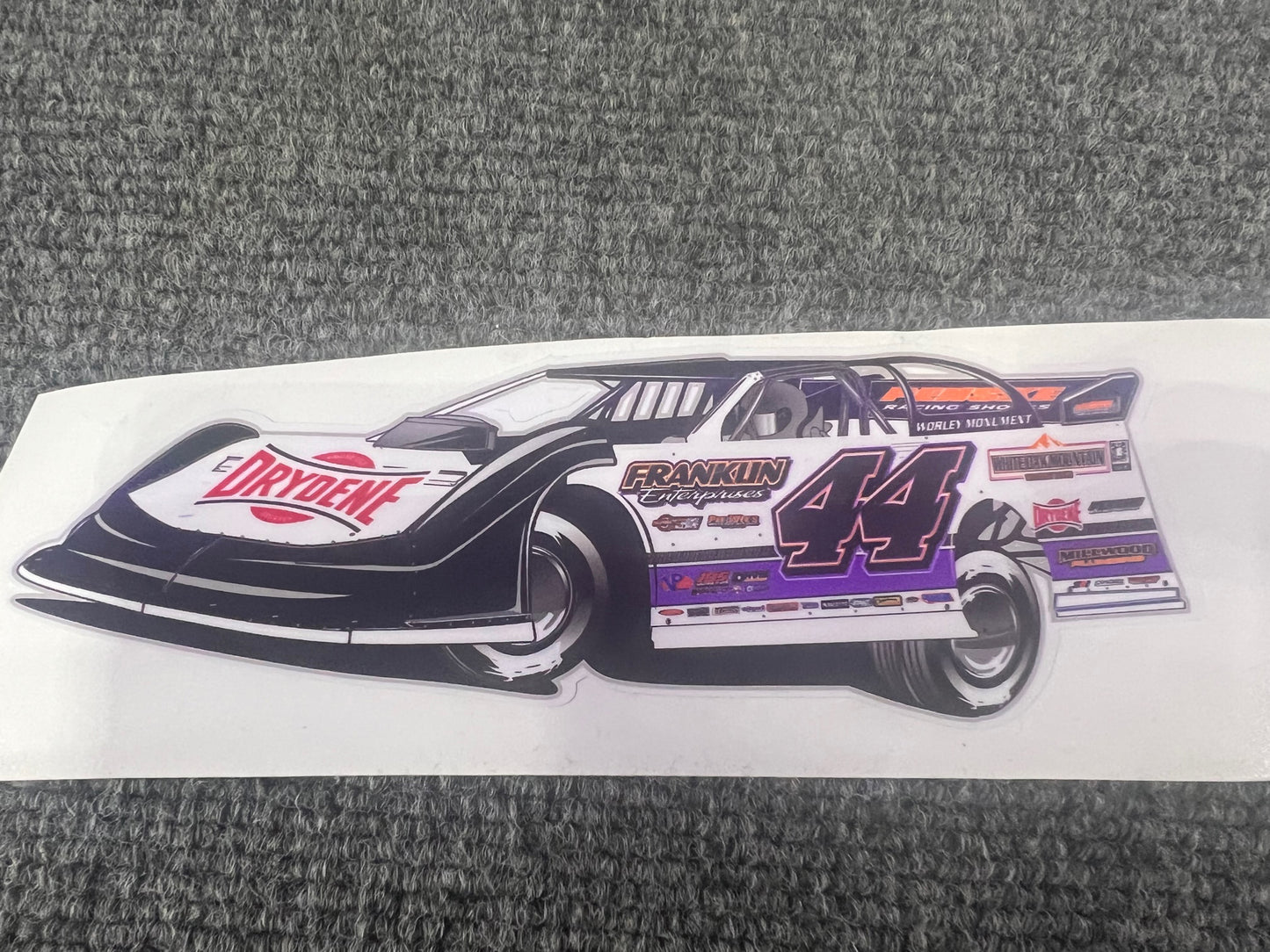 2023 Chris Madden #44 Full Car Window Decal