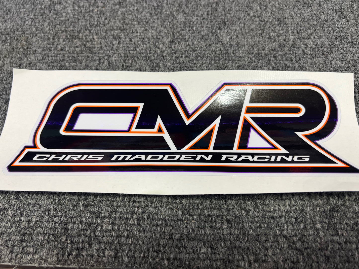 Chris Madden Racing (CMR) Logo Window Decal